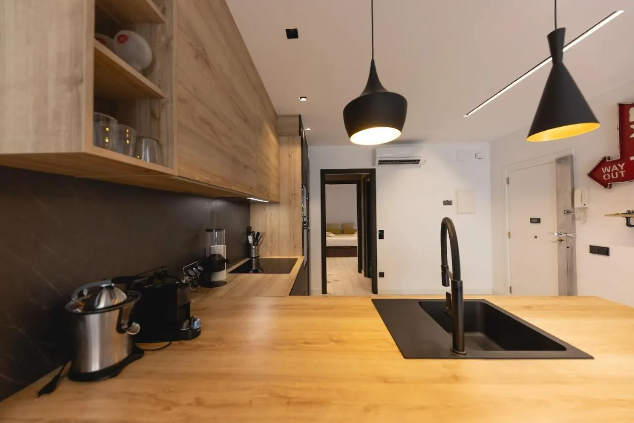 Bravissimo Les Voltes, Modern 1-Bedroom Apartment Girona Hiszpania